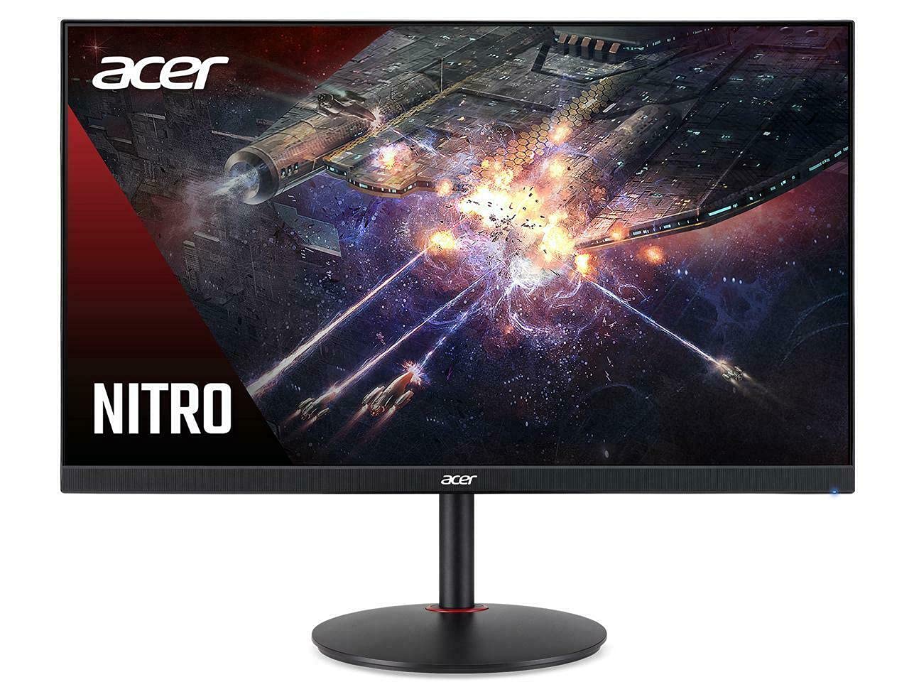 Acer Nitro XV270 Pbmiiprx 27” Full HD (1920 x 1080) IPS Zero-Frame Gaming Monitor with AMD Radeon FreeSync Technology, Up to 165Hz Refresh Rate, Up to 0.5ms, (1 x Display Port, 1 x HDMI 2.0 Ports)