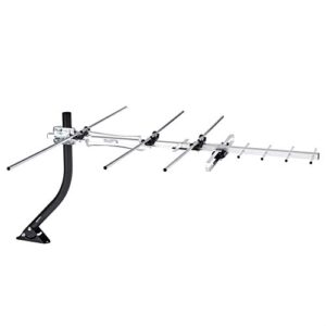 amazon basics hdtv digital outdoor tv antenna with mounting pole