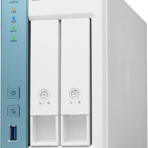 QNAP TS-231P3-4G 2 Bay Home & Office NAS with one 2.5GbE Port