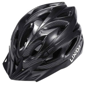 lixada adult bike helmet,mountain bike helmet mtb bicycle cycling helmets,adjustable dial-fit integrally molding lightweight helmets with led back light for men and women