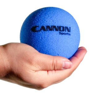 Cannon Sports Set of 6 Mini Uncoated Foam Balls, 3" L/H/W - Red, Blue, Green, Purple, Orange, Yellow