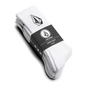 volcom men's full stone socks 3 pack