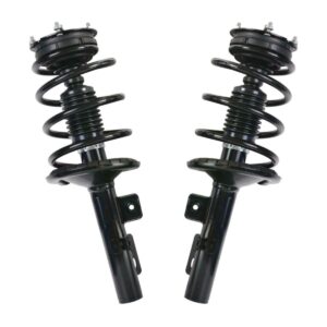 autoshack front complete struts coil springs assembly pair of 2 driver and passenger side replacement for 2005-2007 ford five hundred 2005-2007 mercury montego 3.0l v6 fwd cst272616-617pr