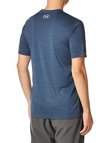 Under Armour Mens V-Neck Tech 2.0 Short Sleeve T-Shirt (Academy(408), S)