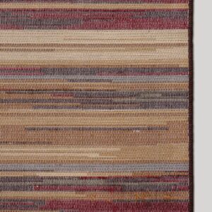 Unique Loom Barista Collection Area Rug - Icatu (7' 10" Square, Beige/ Brown)