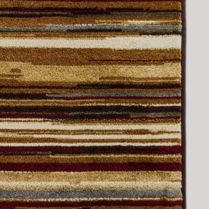 Unique Loom Barista Collection Area Rug - Icatu (7' 10" Square, Beige/ Brown)