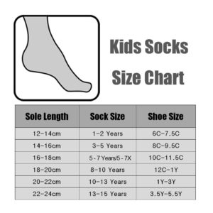 Big Kids Winter Socks Boys Warm Socks Thick Cotton Thermal Crew Socks for Boys Dinosaur 6 Pairs Size 13-1/8-10 Years