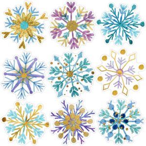 snowflake cutouts holiday christmas classroom decoration 45pcs