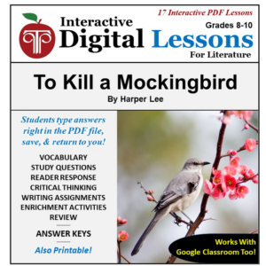 online homeschool learning interactive pdf study guide for to kill a mockingbird