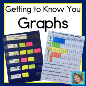 back to school graphs | getting to know you