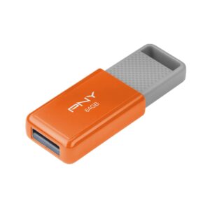 PNY USB 2.0 Flash Drive, 64GB, Assorted