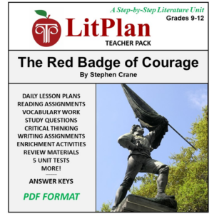 homeschool and online learning novel study guide for the red badge of courage