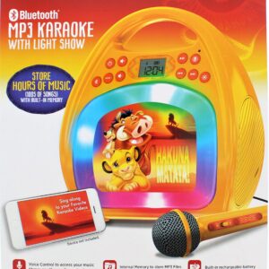 eKids Karaoke Machine Bluetooth Speaker