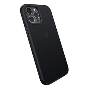 speck candyshell pro bumper case - black, iphone 12 pro max, wireless charging compatible, 6.7" screen