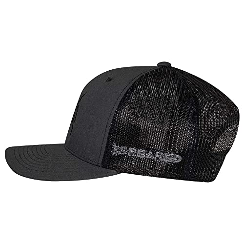 Speared Spearfishing Bullseye Trucker Hat - Black