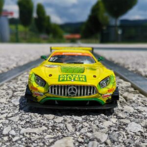 Carrera 30910 Mercedes AMG GT3 Mann Filter Team Hip No. 47 1:32 Scale Digital Slot Car Racing Vehicle for Carrera Digital Slot Car Race Tracks