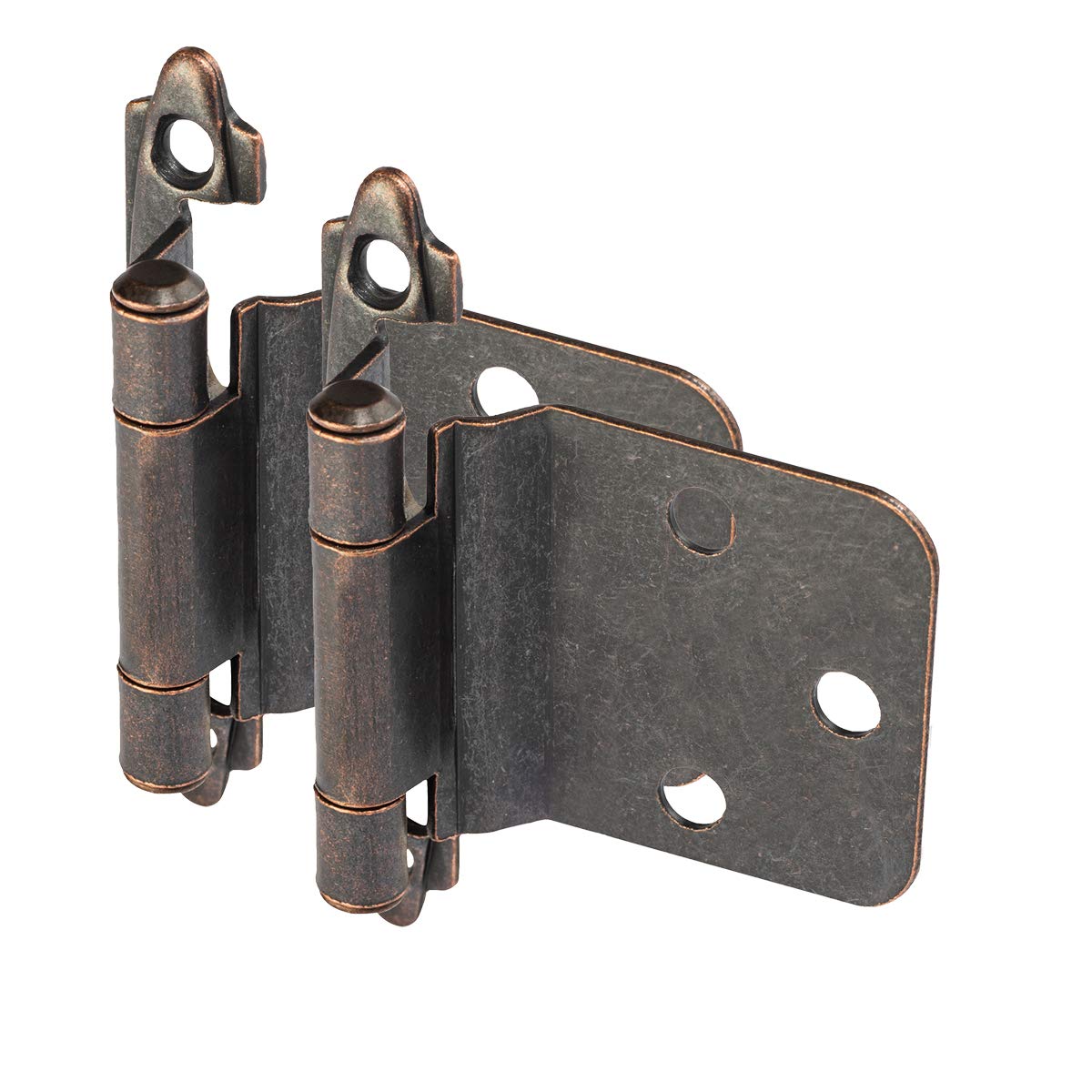 Cosmas 16890-ORB Oil Rubbed Bronze Cabinet Hinge Variable Overlay with 30 Degree Reverse Bevel (Pair) [16890-ORB]