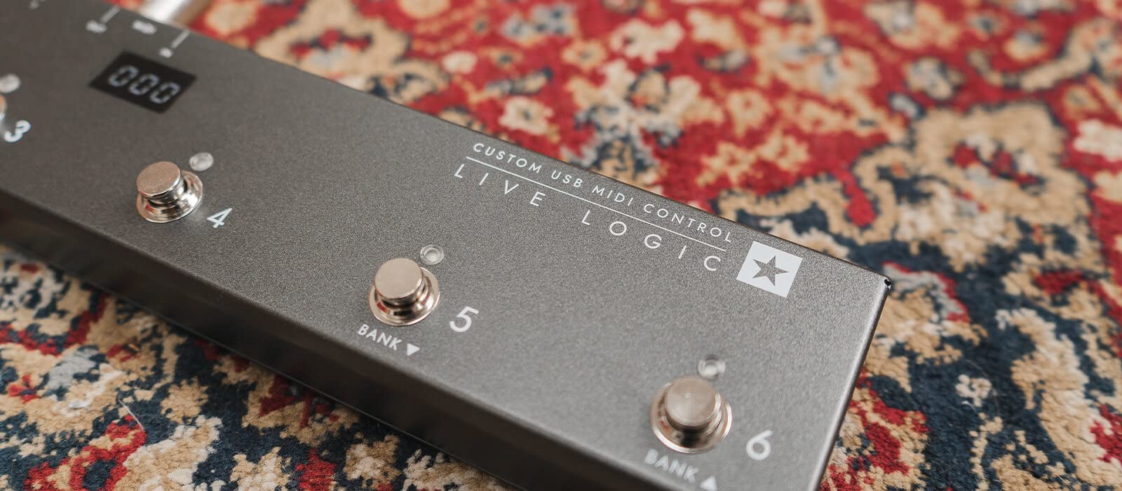 Blackstar Live Logic 6 Button Midi Foot Controller