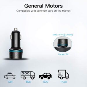 USB Car Charger, WORDIMA USB C Car Charger PD20W/PPS20W & QC3.0 18W/SCP22.5W Car Adapter, Compatible with iPhone13 pro max/iPad Pro/Samsung/Google Pixel/Oneplus (Black)