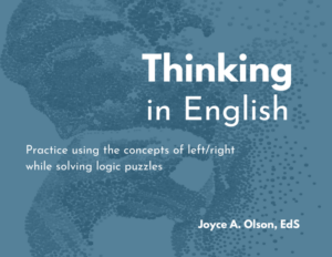 thinking in english: left right