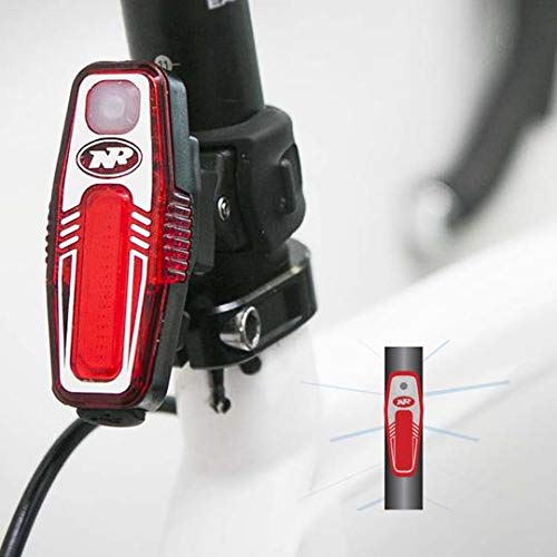 NiteRider Lumina Micro 650 Front Bike Light Sabre 110 Rear Bike Light Combo Pack, Black (7711)