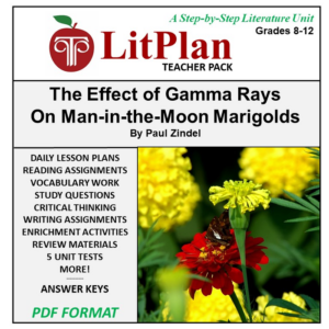 homeschool and online learning novel study guide for the effect of gamma rays on man in the moon marigolds