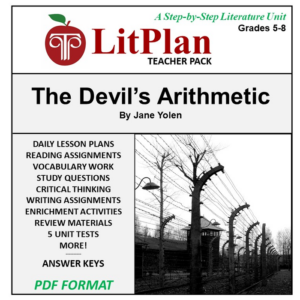 homeschool and online learning novel study guide for the devil's arithmetic