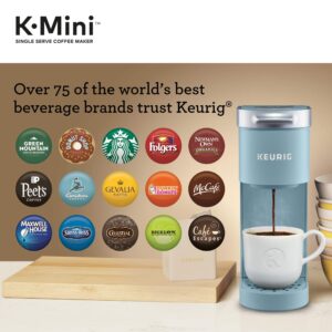 K-Mini® Single Serve Coffee Maker, Dreamy Blue