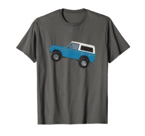 blue 1969 classic bronco t-shirt
