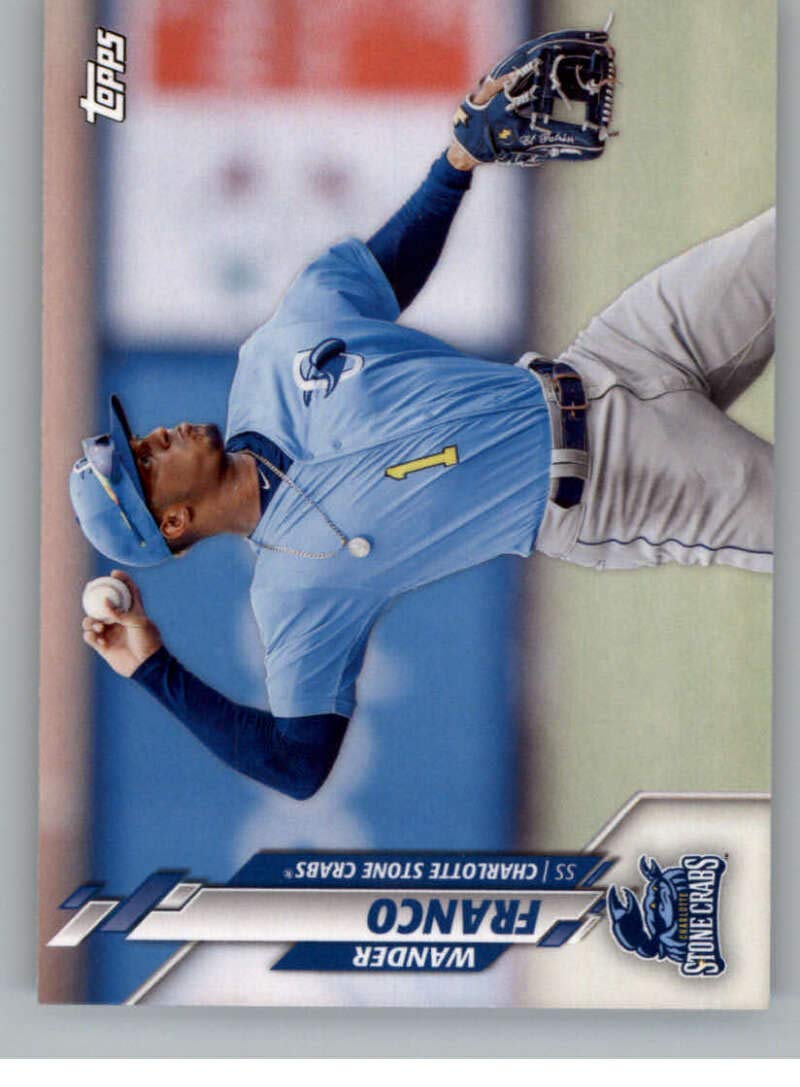 2020 Topps Pro Debut #PD-1 Wander Franco Charlotte Stone Crabs MLB Baseball Card NM-MT