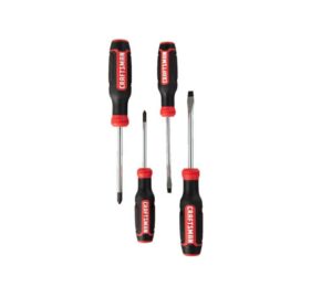 craftsman bi-material screwdriver set (4 pc) (cmht65076)