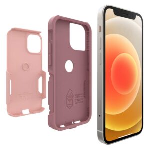 OtterBox COMMUTER SERIES Case for iPhone 12 Mini - BALLET WAY (PINK SALT/BLUSH)