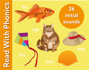 play a matching game to learn 26 initial consonant sounds (3 years+)