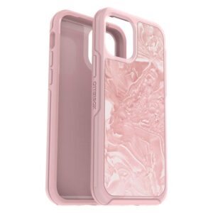 otterbox iphone 12 & iphone 12 pro symmetry series case - shell shocked, ultra-sleek, wireless charging compatible, raised edges protect camera & screen