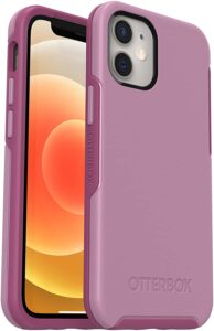 otterbox symmetry series case for iphone 12 mini - cake pop (orchid/rosebud)