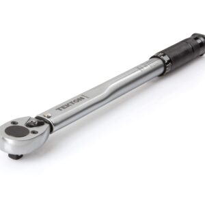 TEKTON 3/8 Inch Drive Click Torque Wrench (10-80 ft.-lb.) | 24330 & 1/4 Inch Drive Dual-Direction Click Torque Wrench (10-150 in.-lb.) | TRQ21101