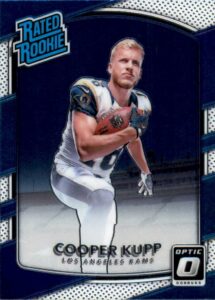 2017 donruss optic #179 cooper kupp rr rc rookie nfl football trading card rams