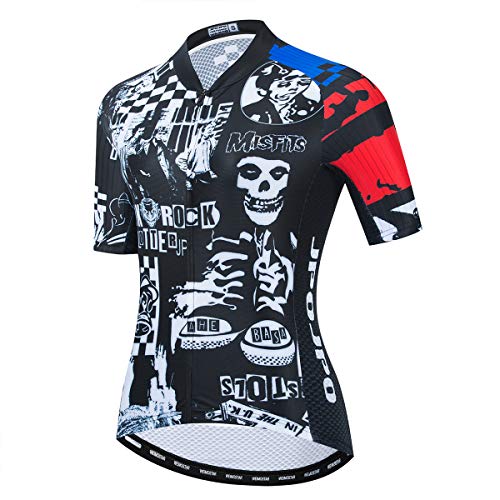 Cycling Jersey Women Bicycle Shirts Tops Stretch Fabrics High Breathable Bicycle Clothing Quick Dry