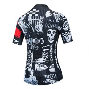 Cycling Jersey Women Bicycle Shirts Tops Stretch Fabrics High Breathable Bicycle Clothing Quick Dry