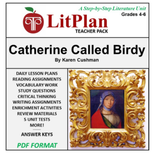 homeschool and online learning novel study guide for catherine called birdy
