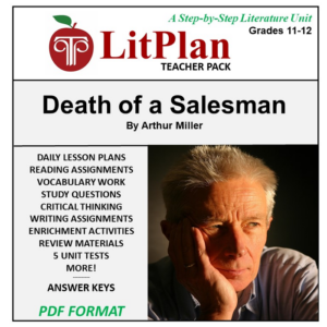 homeschool and online learning novel study guide for death of a salesman