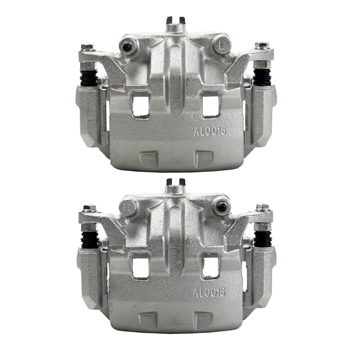 AutoShack Front Brake Calipers Assembly Pair Set of 2 Driver and Passenger Side Replacement for 2005-2012 Nissan Pathfinder 2005-2015 Xterra 2005-2019 Frontier 2009-2012 Suzuki Equator 4WD BC30112PR