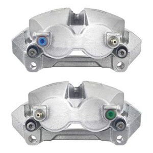 autoshack front brake calipers assembly pair set of 2 driver and passenger side replacement for 2003 2004 2005 2006 lincoln navigator 2003 2004 2005 2006 ford expedition 4.6l 5.4l v8 4wd rwd bc3009pr