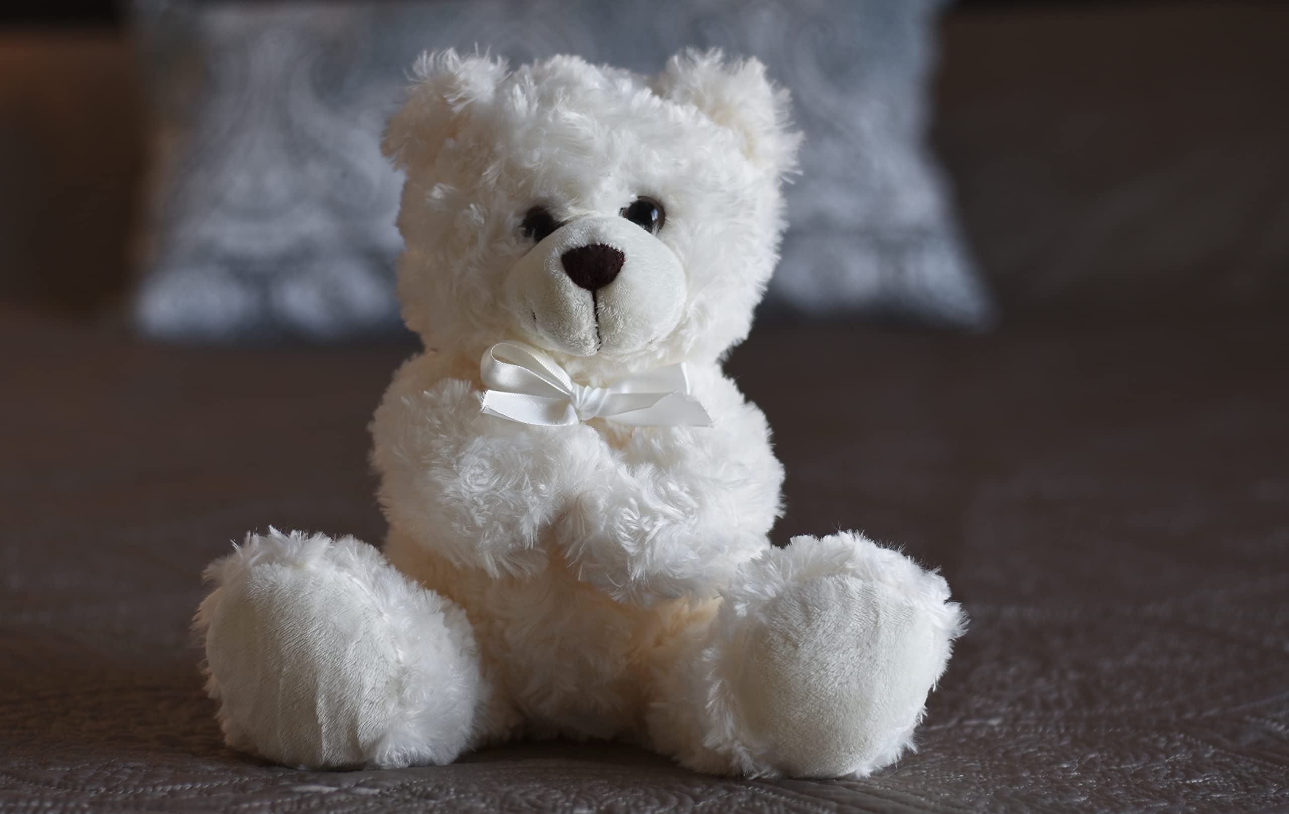 Cuddly Children's Sympathy Gift for Grieving Child, Stuffed Animal Angel Bear Plush with Gift Bag and Card for Memorial Funeral Present, Comfort Children for Loss of Loved One