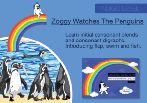 initial consonant blends & digraphs: zoggy watches the penguins