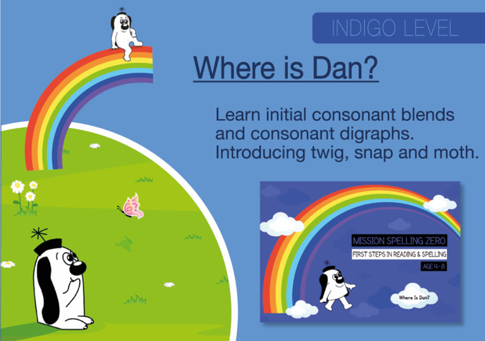 Initial Consonant Blends & Digraphs: Where Is Dan?