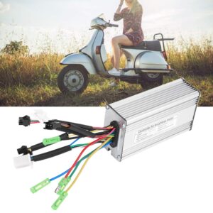 Vikye EBike Conversion Controller, 22A 9Tube 36/48V KT22A All Normal Heads Rectangular Controller Electric Bicycle Controller, EBike Controller