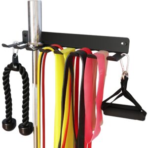 Alvade Storage Rack Storage Rack for Fitness Bands,Straps,Jump Ropes, Foam Rollers