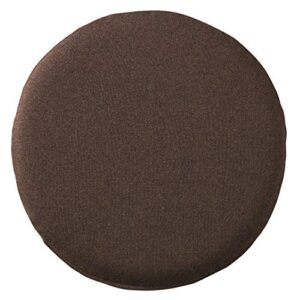 muji urethane foam seat cushion round (brown)