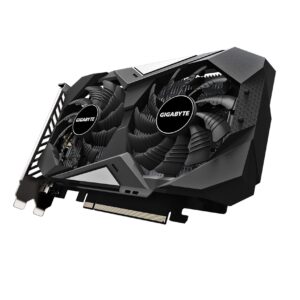 Gigabyte GeForce GTX 1650 D6 WINDFORCE OC 4G (rev. 2.0) Graphics Card, 172mm Compact Size, 4GB 128-Bit GDDR6, GV-N1656WF2OC-4GD REV2.0 Video Card